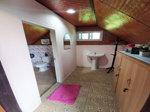 Bungalow Familial, vue montagne | Salle de bain