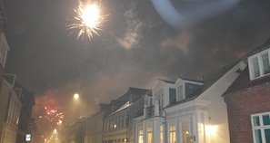 Front of property – evening/night