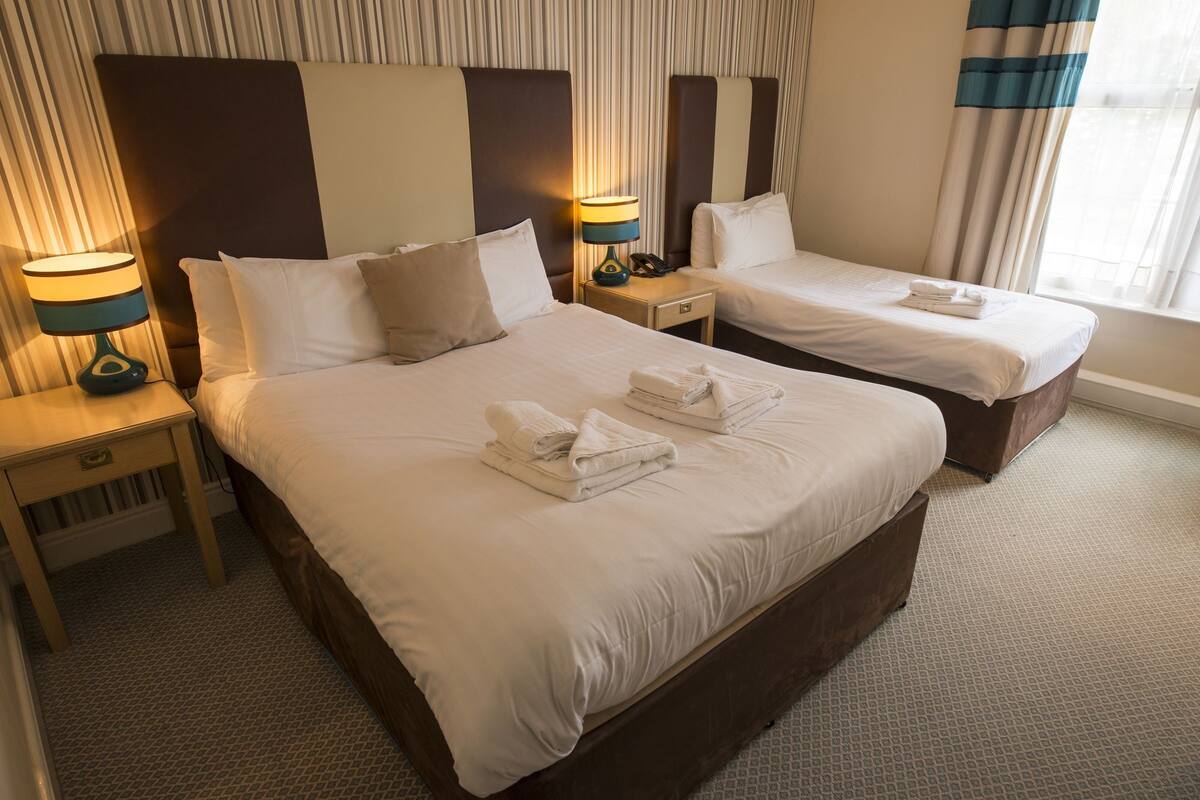 Standard Twin Room | 1 bedroom, desk, iron/ironing board, WiFi (free)