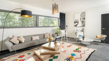 Sitteområde i lobbyen