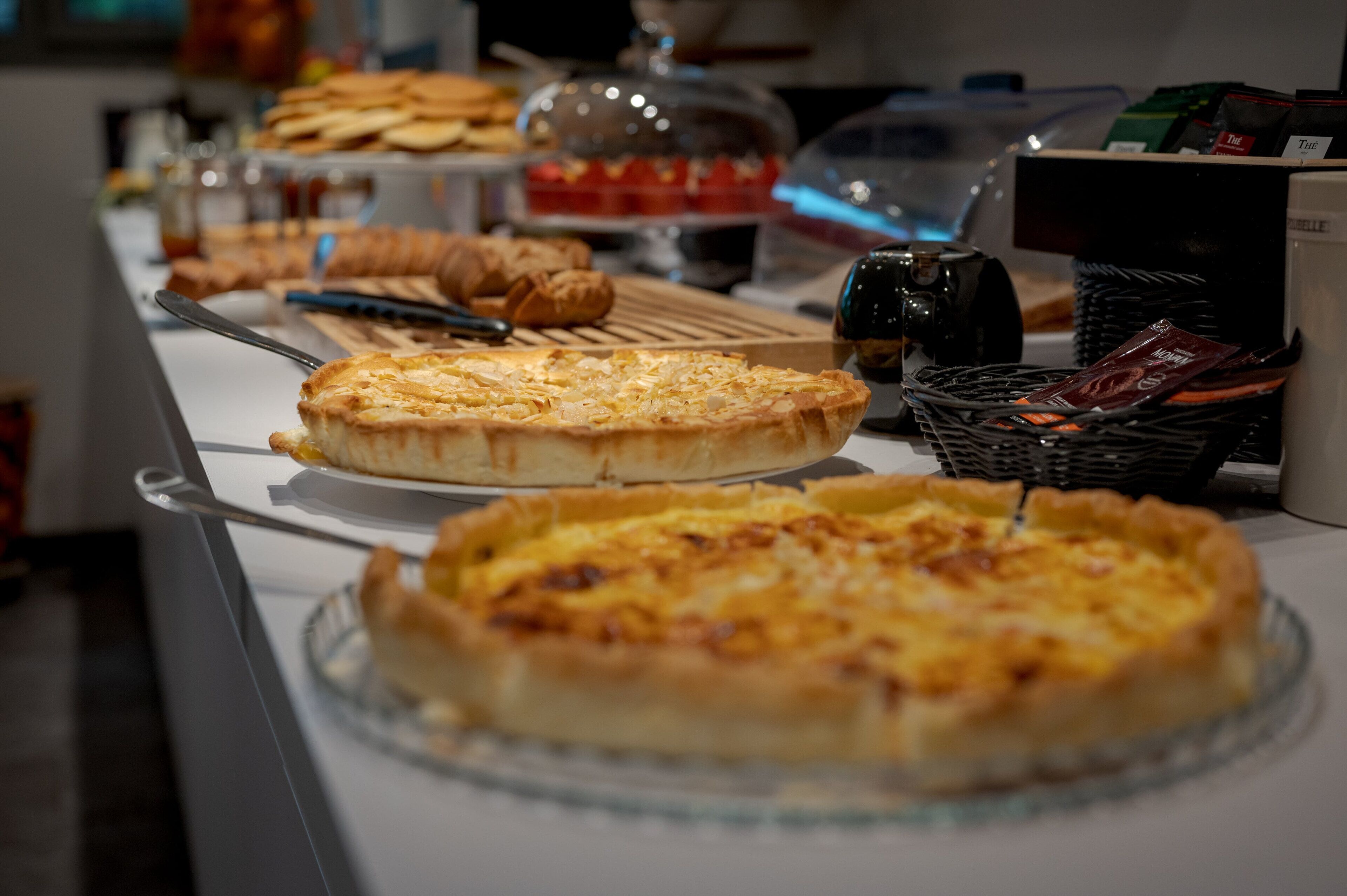 daily buffet breakfast (eur 18 per person)