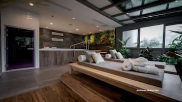 Turkish bath/hammam, body treatments, hot stone massages, body scrubs