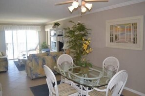 Luxury Apartment, 2 Bedrooms, Non Smoking, Beach View | Living area - Casa Bonita II 602 MO (Bonita Springs)