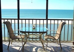 Luxury Townhome, 2 Bedrooms, Non Smoking, Beach View | Balcony - Eden House 604 Wkly (Fort Myers Beach)