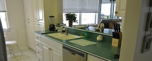 Luxury Apartment, 2 Bedrooms, Non Smoking, Beach View | Private kitchen | Fridge, microwave, coffee/tea maker - Hibiscus Pointe 461 MO (Fort Myers Beach)