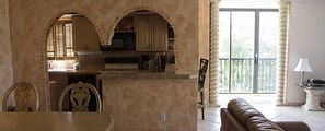 Luxury Apartment, 2 Bedrooms, Non Smoking, Beach View | Living area | DVD player