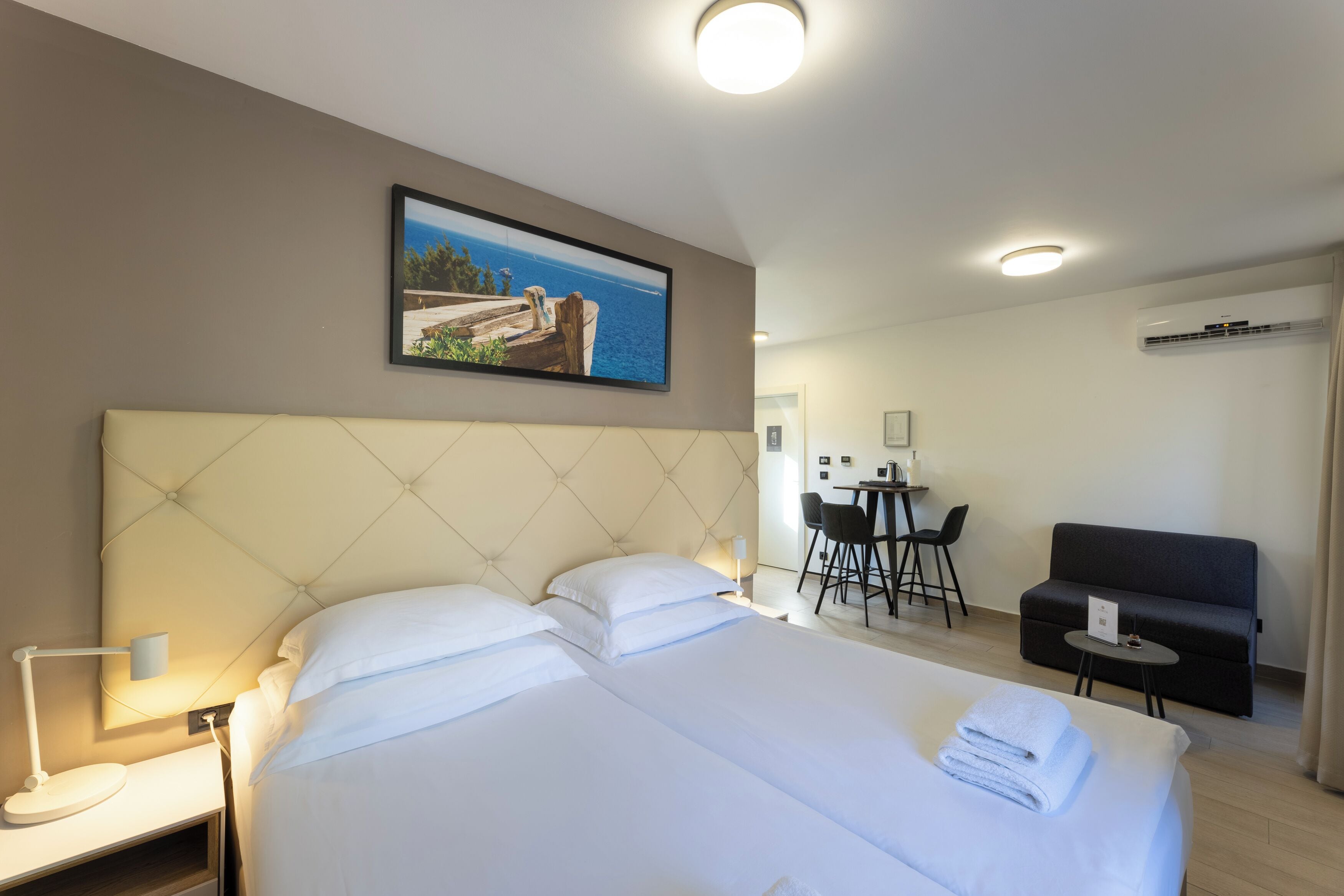 Suite Studio, balcon, vue cour intérieure