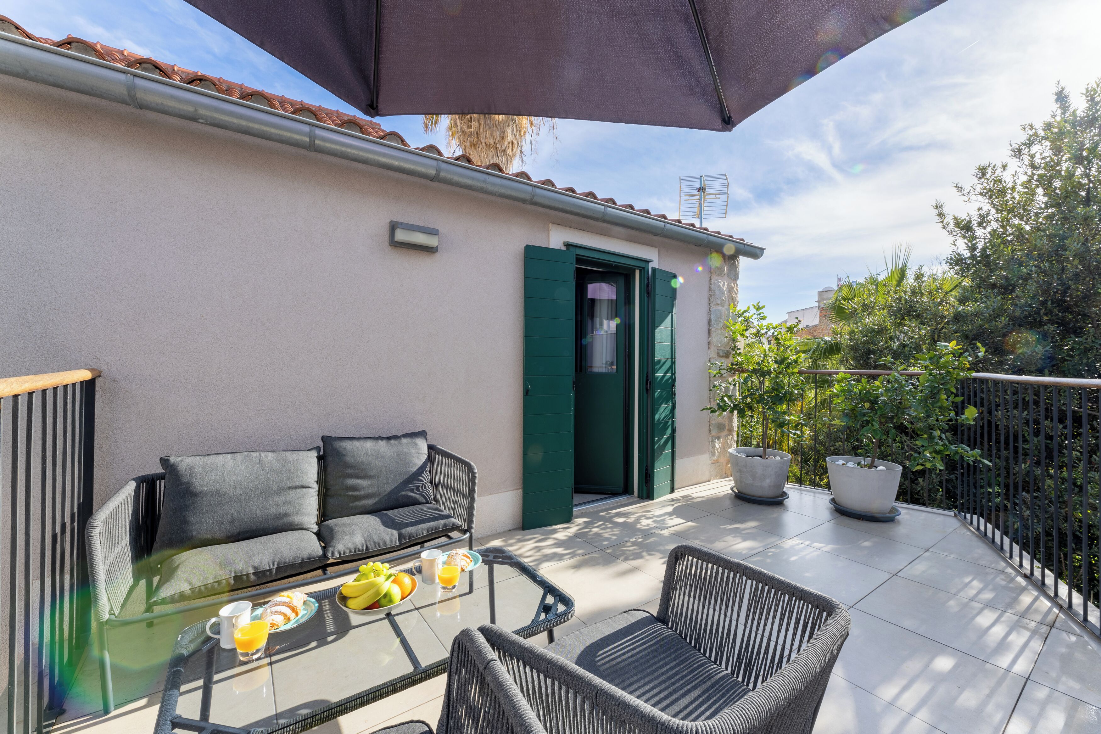 华丽复式, 露台, 城市景观 | 露台