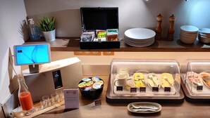 朝食ビュッフェ