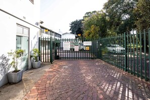 Entrada de la propiedad