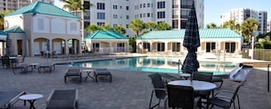 Outdoor pool - Waterside 385 MO (Fort Myers Beach)