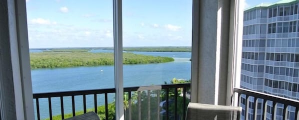 Luxury Apartment, 2 Bedrooms, Non Smoking, Beach View | View from room - Waterside 385 MO (Fort Myers Beach)