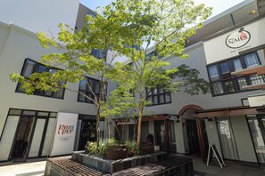 Fassade der Unterkunft