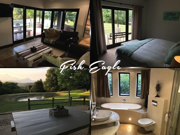 Standard Chalet, 2 Bedrooms | In-room safe, iron/ironing board, bed sheets - Clairewood (Wilderness)