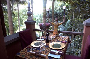 Couples dining