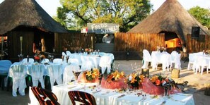 Espace mariage en plein air