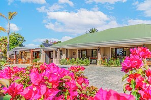 Majoituspaikan julkisivu