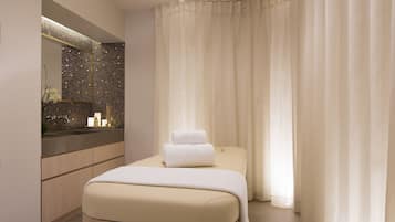 Facials, massages