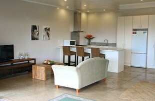 Monolocale Deluxe | Soggiorno | TV a schermo piatto