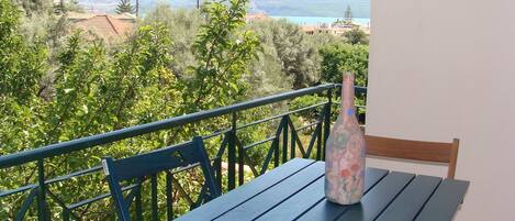 Family Apartment, Sea View | Balcony view