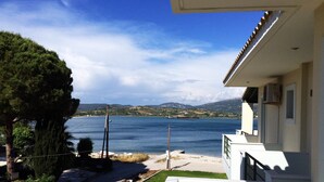 Standard Apartment, Partial Sea View | View from room - Matina's Residence (Lefkada)