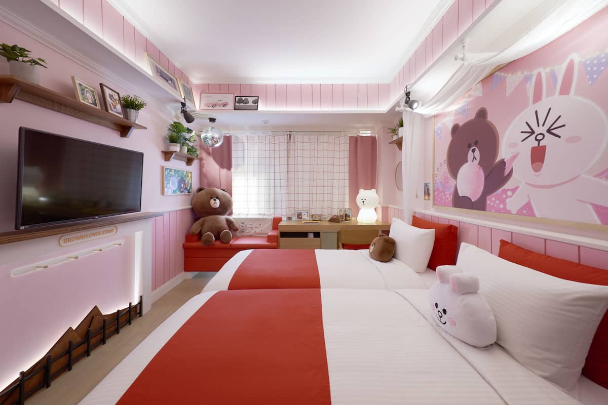 2 habitaciones y ropa de cama de alta calidad