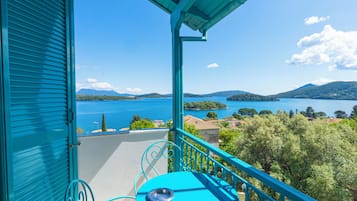 Family Apartment, Sea View | Balcony view