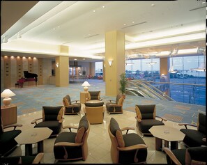 Sala de estar en el lobby