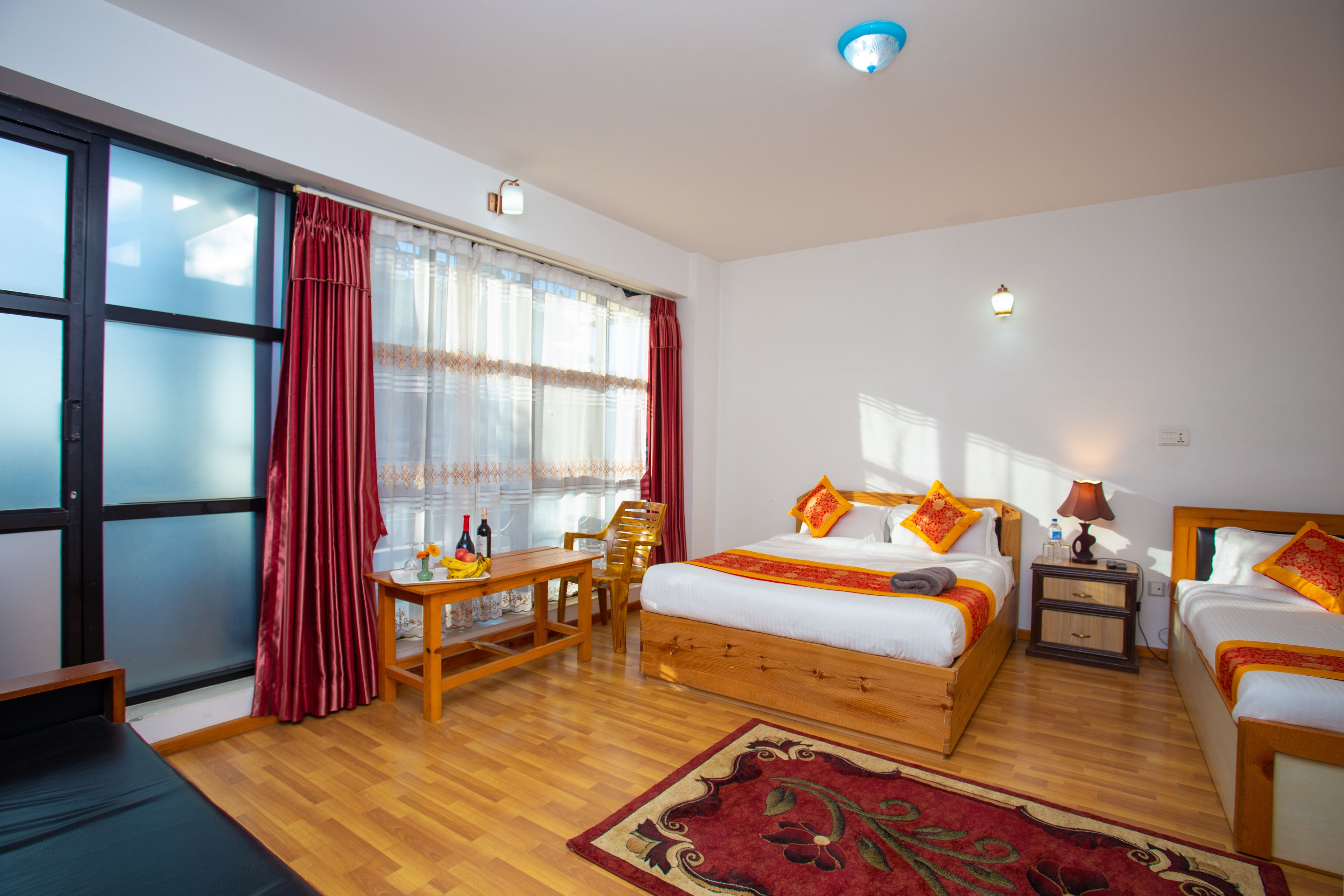 superior triple room, 3 bedrooms | mountain view