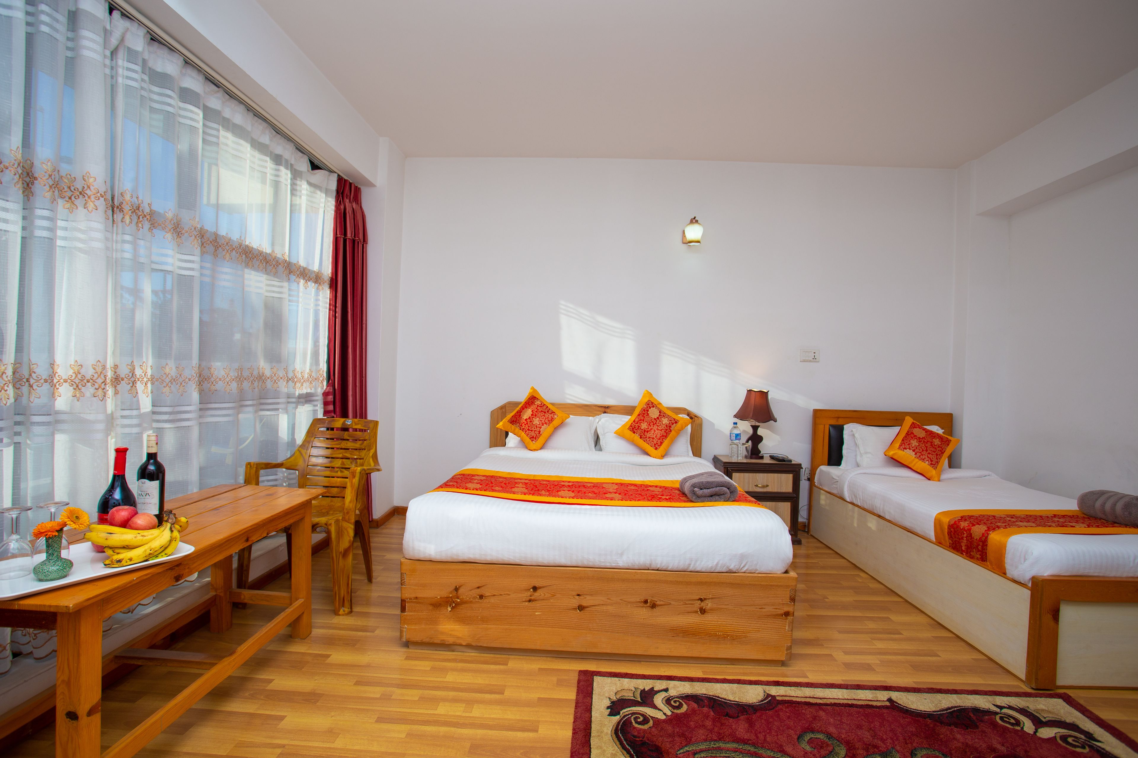 superior triple room, 3 bedrooms | mountain view