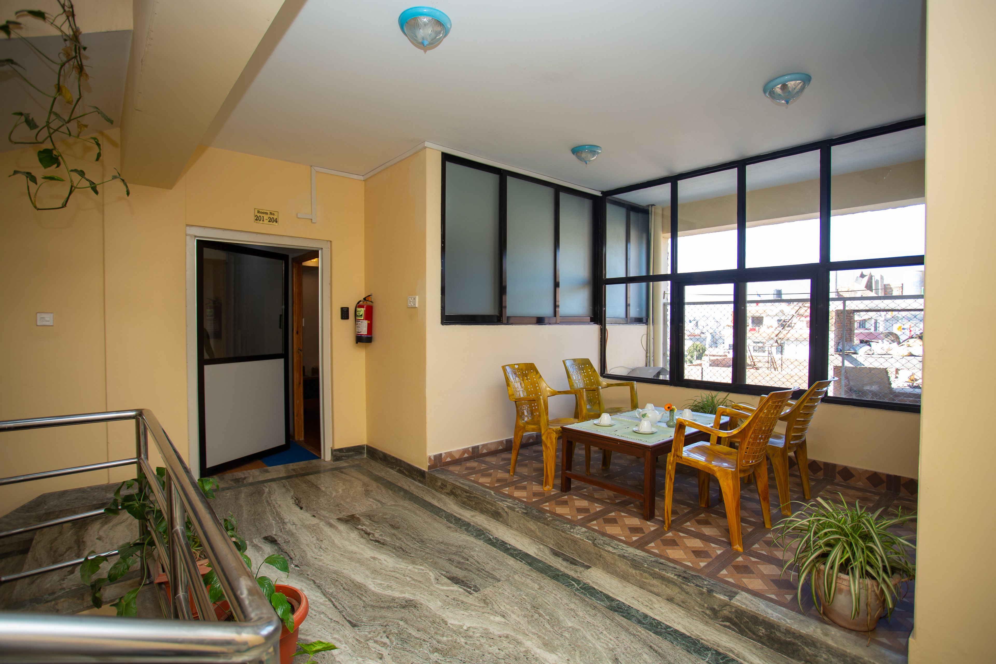 economy room, 2 bedrooms, mountain view, mountainside | view from room