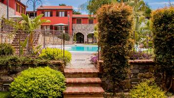 EntrĂ©e de lâhĂ©bergement