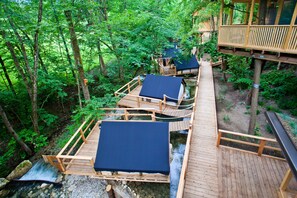 Overnattingsstedets uteområder