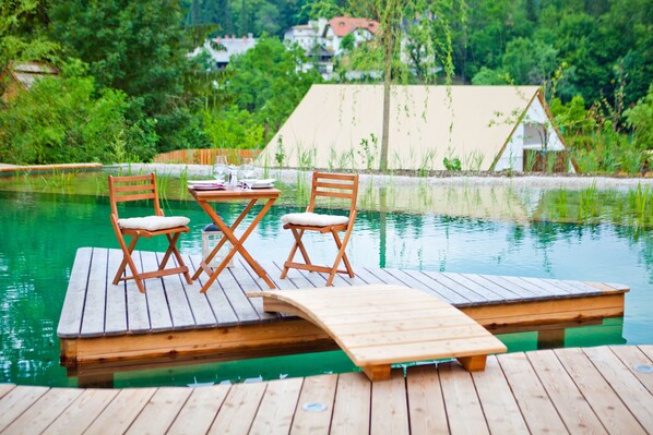 Overnattingsstedets uteområder