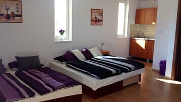 Desk, iron/ironing board, free cots/infant beds, rollaway beds