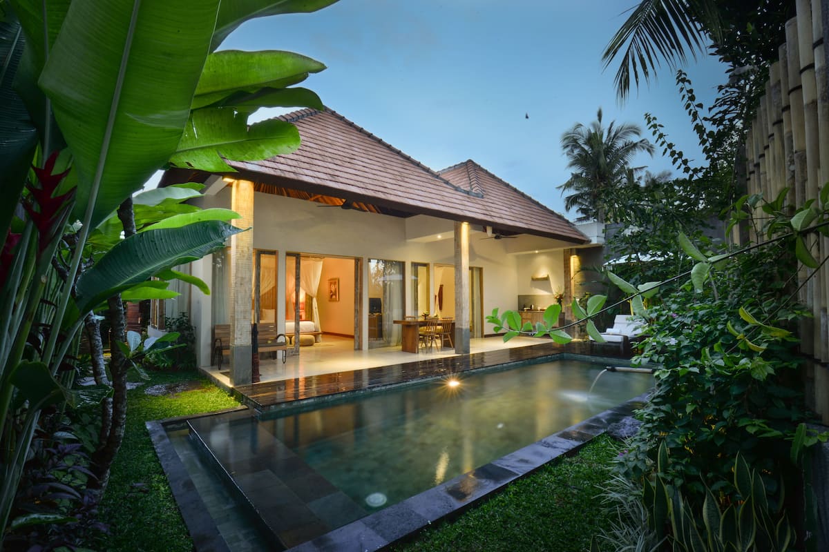 Villa, 2 Schlafzimmer, eigener Pool (with Free Benefit) | 1 Schlafzimmer, hochwertige Bettwaren, Minibar, Zimmersafe
