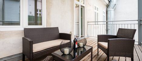 尊榮公寓, 1 間臥室, 無障礙, 陽台 | 露台/庭院