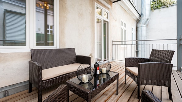 Premium Apartment, 1 Bedroom, Accessible, Balcony | Terrace/patio - Operngasse Premium in Your Vienna (Vienna)