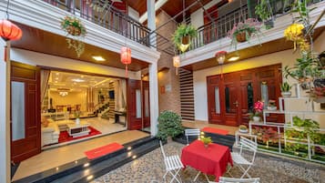 Façade de l’hébergement