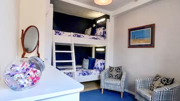 Premium bedding, individually decorated, individually furnished, desk