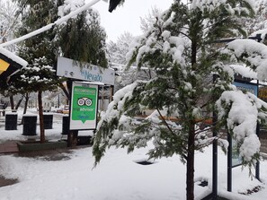 Fachada de la propiedad