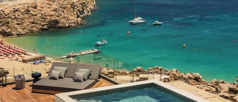 Infinity Suite with Private Pool | Utsikt mot havet/stranden