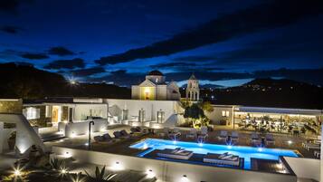 Blick von der Unterkunft