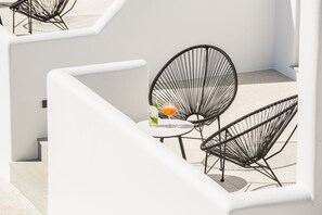 Studio Suite with Terrace and Pool view | Terrasse/patio