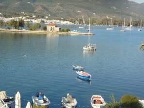 Uitzicht vanuit accommodatie