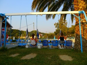 Children’s play area – outdoor - Tria Adelphia (Corfu)