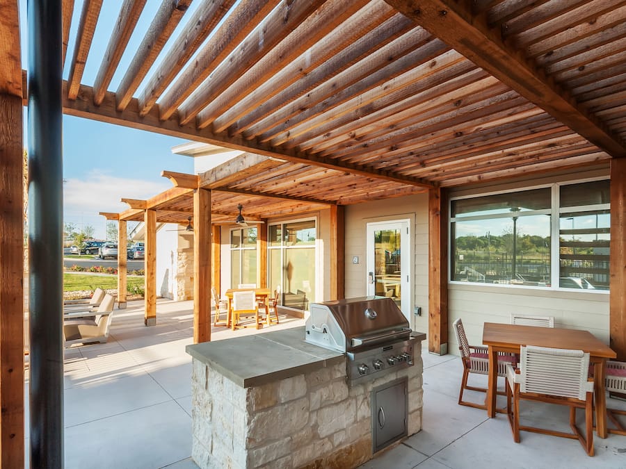 Aire de pique-nique/barbecue