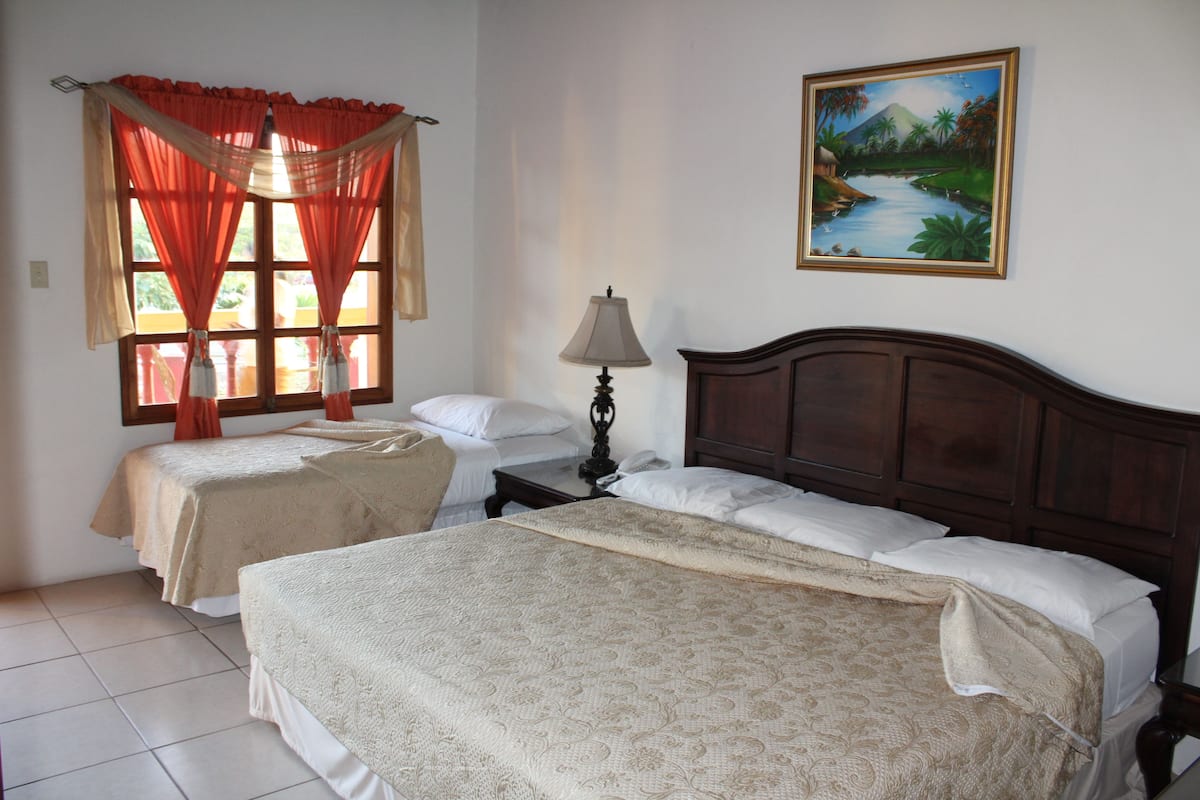 Iron/ironing board, cribs/infant beds, rollaway beds, free WiFi