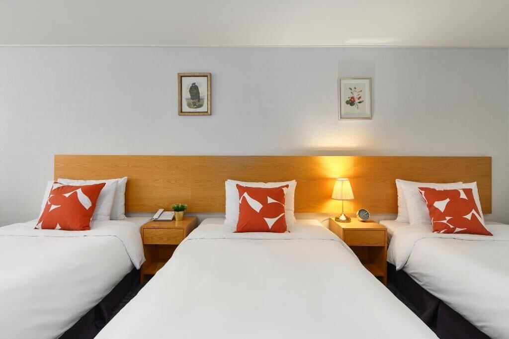 Lydisolert, wi-fi (inkludert) og sengetøy