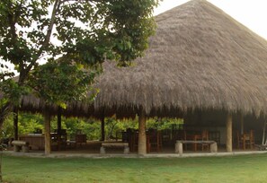 S'hi serveixen esmorzars, dinars, sopars i plats de cuina internacional